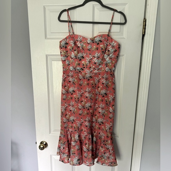 NWT J Crew x Liberty Josephine Floral Midi Dress with Ruffle Hem - Picture 5 of 10